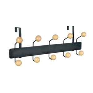 Μεταλλική κρεμάστρα πόρτας 5 θέσεων - 57894