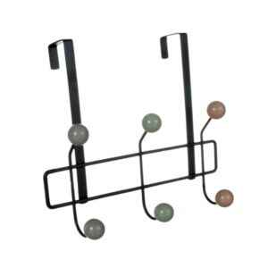 Μεταλλική κρεμάστρα πόρτας 3 θέσεων - 57902