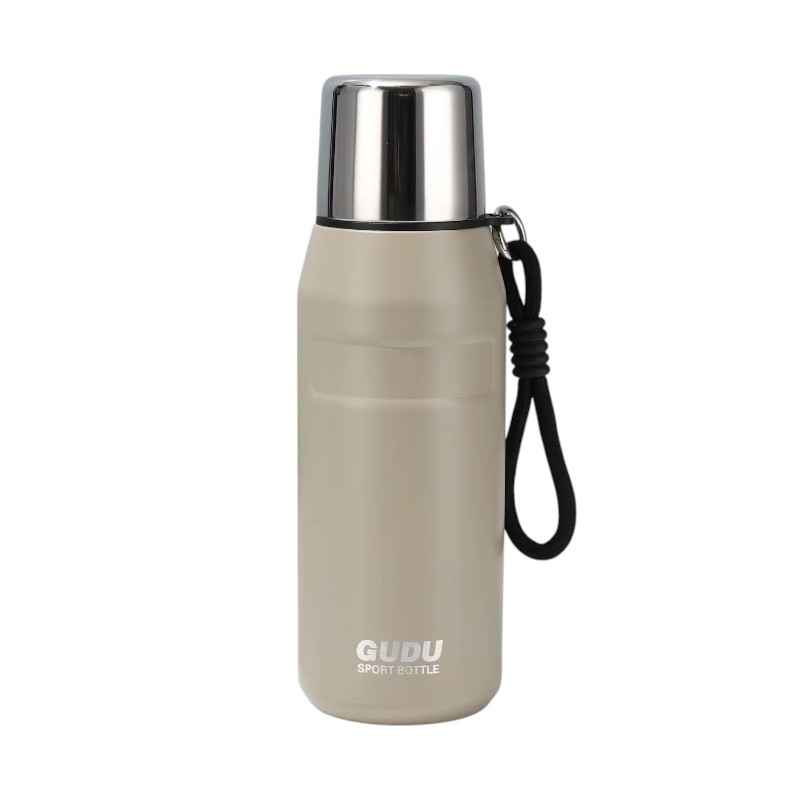 Φορητό παγούρι-θερμός - 650ml - 616243 - Beige
