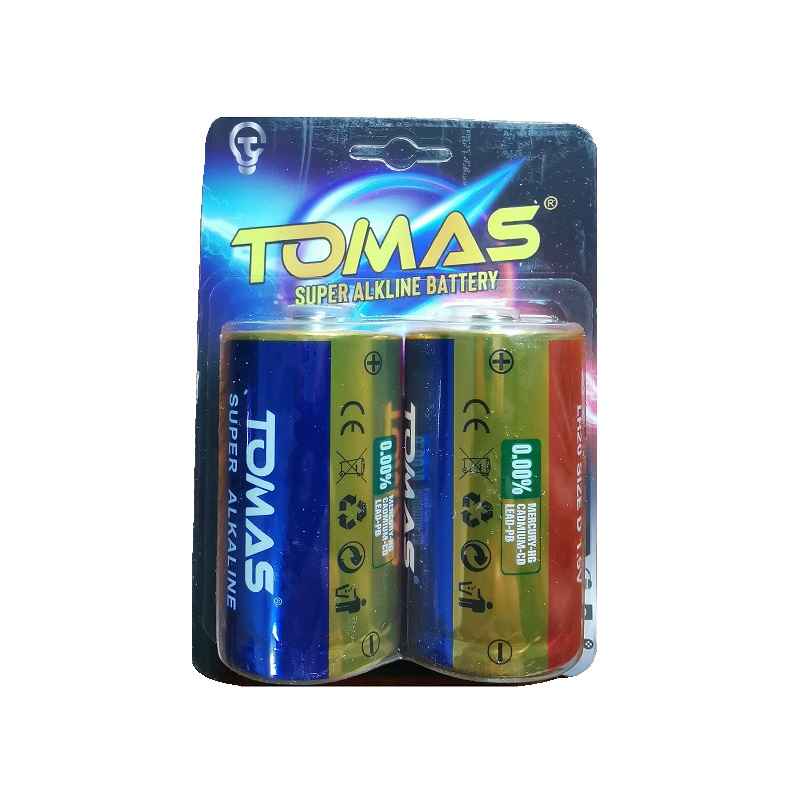 Batterie alcaline - Taglia D - 1,5V - 640456D