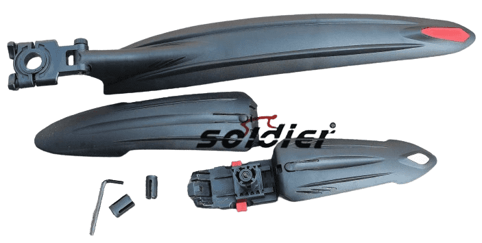 Set parafanghi per bicicletta anteriore e posteriore - S23-837 - 650448