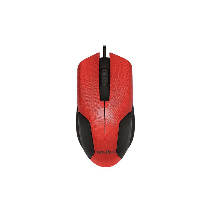 Mouse cablato - FC-145 - Weibo - 651459 - Rosso