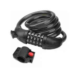 Αλυσίδα κλειδώματος ποδηλάτου με κωδικό ασφαλείας - S51-17:5 - 1.2x120cm - 651544