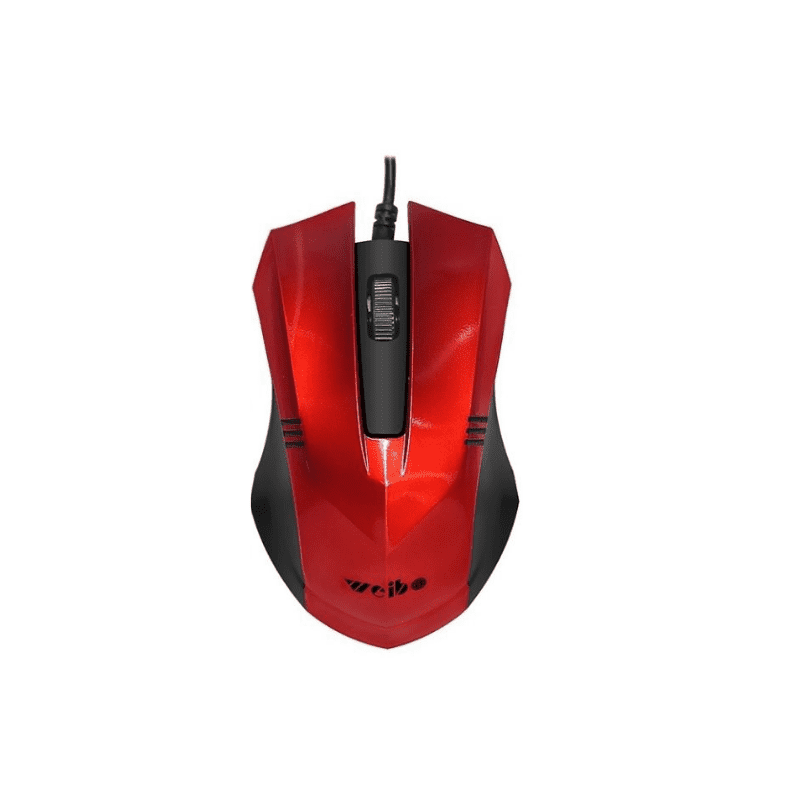 Mouse cablato - FC-201 - Weibo - 652012 - Rosso