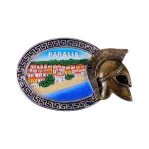 Tουριστικό μαγνητάκι Souvenir – Σετ 12pcs - Resin Magnet - Paralia - 678106