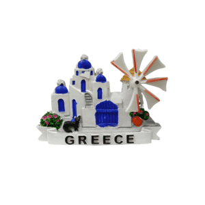 Tουριστικό μαγνητάκι Souvenir – Σετ 12pcs - Resin Magnet - Greece - 678177