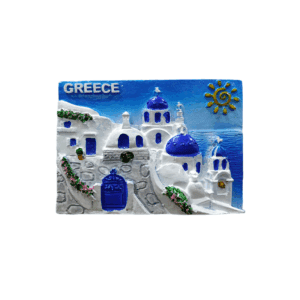 Tουριστικό μαγνητάκι Souvenir – Σετ 12pcs - Resin Magnet - Greece - 678266