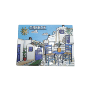 Magnet turistico Souvenir – Set 12 pezzi - Magneti in resina - Grecia - 678318