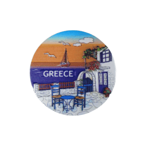 Magnet turistico Souvenir – Set 12 pezzi - Magneti in resina - Grecia - 678329