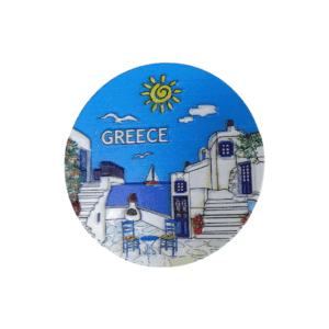 Tourist Souvenir Magnet – Set 12pcs - Resin Magnet - Greece - 678330