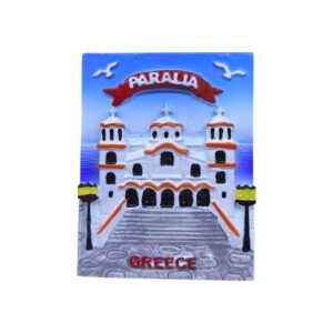 Τουριστικό μαγνητάκι Souvenir - Σετ 12pcs - Paralia - 678416