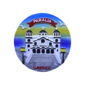 Τουριστικό μαγνητάκι Souvenir - Σετ 12pcs - Paralia - 678417