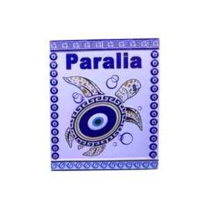 Τουριστικό μαγνητάκι Souvenir - Σετ 12pcs - Paralia - 678430