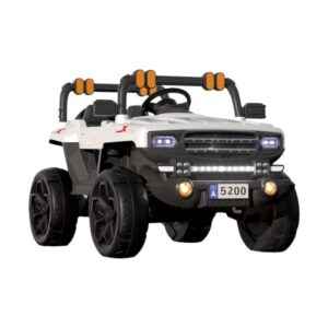 Παιδικό ηλεκτροκίνητο αυτοκίνητο Τζιπ με χειριστήριο - BLF-5200 - 701119 - White