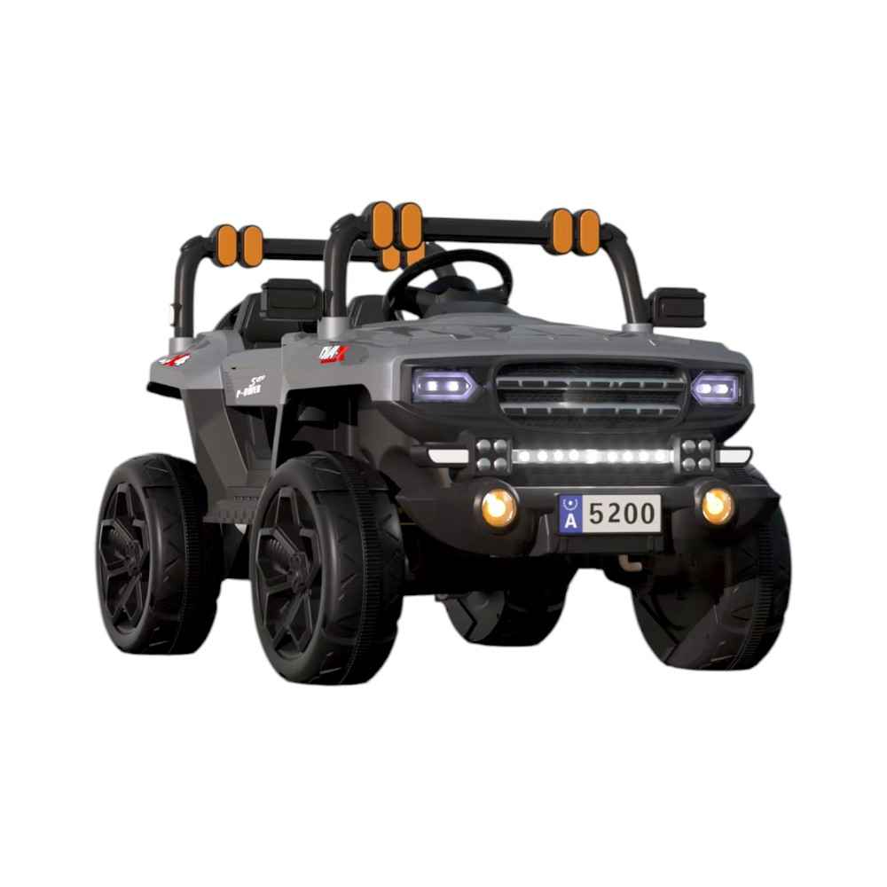 Παιδικό ηλεκτροκίνητο αυτοκίνητο Τζιπ με χειριστήριο - BLF-5200 - 701119 - Grey