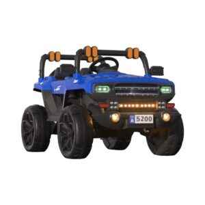 Παιδικό ηλεκτροκίνητο αυτοκίνητο Τζιπ με χειριστήριο - BLF-5200 - 701119 - Blue