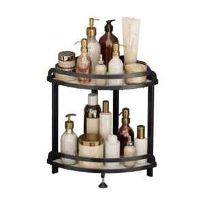 Ραφιέρα οργάνωσης καλλυντικών γωνιακή - MZY-520-2 - 718530 - Black