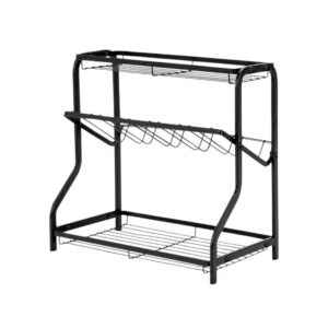 Μεταλλική ραφιέρα τροφίμων κουζίνας τριώροφη - MZY-525-3 - 718547