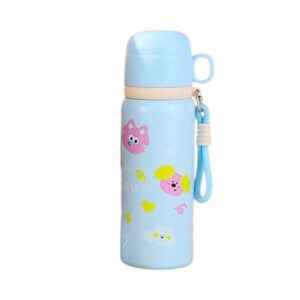 Παιδικό παγούρι-θερμός με κούπα - 500ml - 722368 - Blue