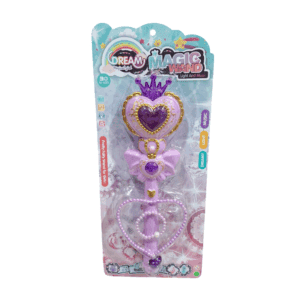 Σετ μαγικό ραβδί LED με αξεσουάρ ομορφιάς - 2768-5 - 730136