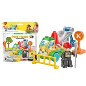 Τουβλάκια Οδική Βοήθεια 13 τεμ 23x25cm ToyMarkt 95456