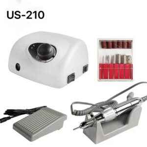 Ηλεκτρικός τροχός μανικιούρ-πεντικιούρ - DM210A - 581511 - White