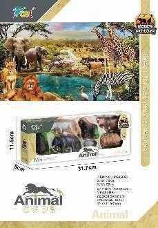 Set di figure di animali selvatici - PG8588C - 102491