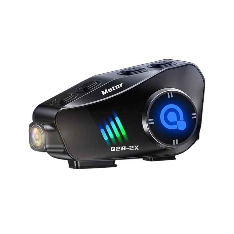 Ασύρματο καταγραφικό & ενδοεπικοινωνία κράνους μοτοσυκλέτας - Helmet Headset - Q28 - 811702