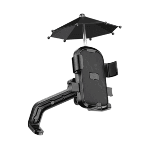 Βάση στήριξης smartphone ποδηλάτου/μοτοσυκλέτας με σκίαστρο - YC-M2S - 811900 - Black