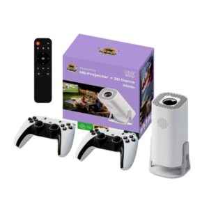 Κονσόλα παιχνιδιών & multimedia με προτζέκτορα και 2 χειριστήρια - S40 Ultra - 812945