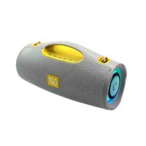 Ασύρματο ηχείο Bluetooth - TG-437 - LED RGB - 813553 - Grey