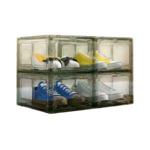 Παπουτσοθήκη πλαστική διάφανη 4 θέσεων - YH6626-4 - 815001