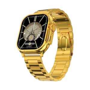 Σετ Smartwatch με 2 λουράκια - Z76 Ultra - 880020 - Gold/Orange