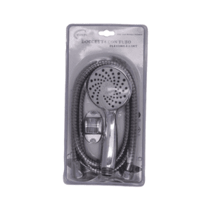 Τηλέφωνο ντους με επιλογές πίεσης και σπιράλ - 1.5m - 88024