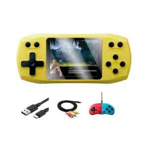Φορητή κονσόλα παιχνιδιών με χειριστήριο - 620 in 1 - 884416 - Yellow