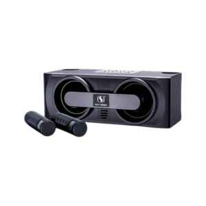 Ασύρματο ηχείο Bluetooth με 2 μικρόφωνα Karaoke - YS-205 - 887226 - Black