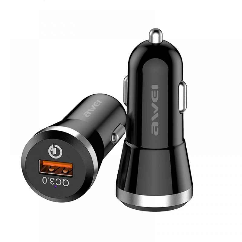 Caricatore accendisigari per auto - Quick Charger - C825 - AWEI - 888452
