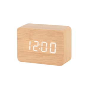 Ψηφιακό ρολόι - Ξυπνητήρι - ET009 - 909481 - Beige