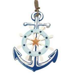 Σετ διακοσμητικά Souvenir - Άγκυρα - 4 τεμάχια - ZB2345 - 921188