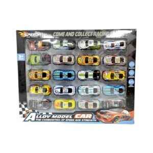 Σετ μεταλλικά αυτοκινητάκια - 2302C - 6.8cm - 20pcs - 922152