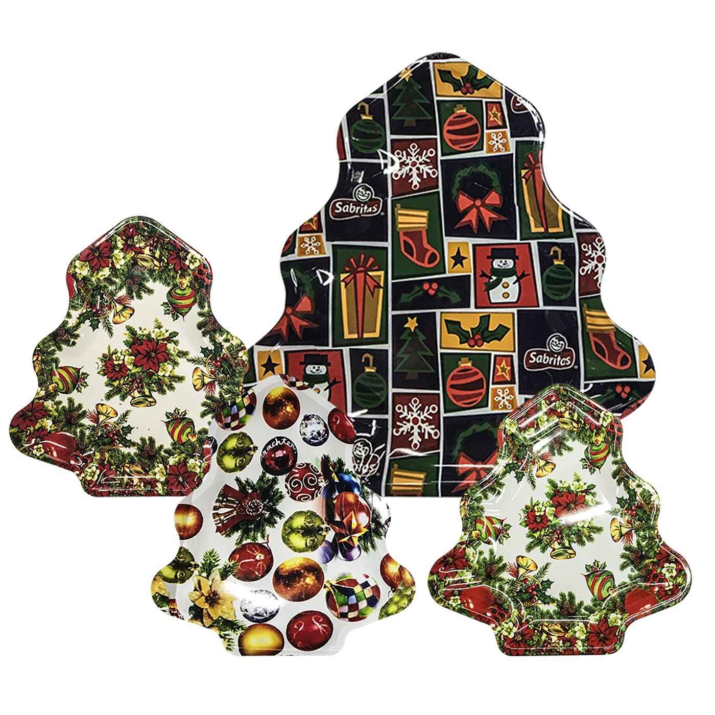 Δίσκος Χριστουγεννιάτικος Δέντρο 32x31cm Xmasfest 1131217