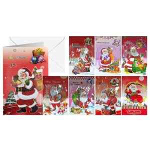 Κάρτα Χριστουγέννων με Φάκελο Κάρτα:26x21cm Xmasfest 113242