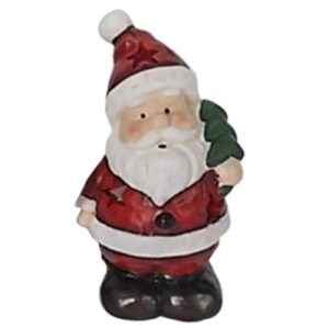 Κηροπήγιο Κεραμικό Άγιος Βασίλης 14x7.5x6.5cm Xmasfest 1132251