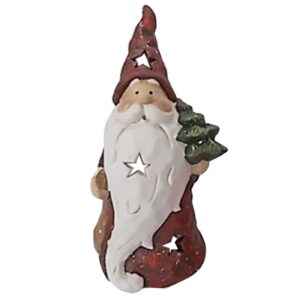 Κηροπήγιο Κεραμικό Άγιος Βασίλης 18x10,5x9cm Xmasfest 1132266