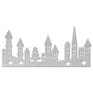 Χριστουγεννιάτικο Χωριό από Πάχνη 75x35cm Xmasfest 1132715