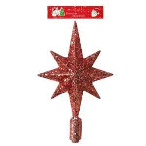 Κορυφή Πεφταστέρι Glitter 25cm Xmasfest 11347