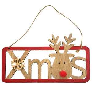 Πινακίδα Xmas Τάρανδος 18x11cm Xmasfest 1132737