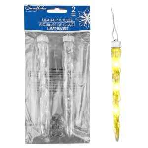 Σταλακτίτες Μπαταρίας πακ=2τεμ 16cm Xmasfest 1132893