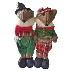 Αλεπού Χριστουγεννιάτικη Όρθια 48x20cm Xmasfest 1132983