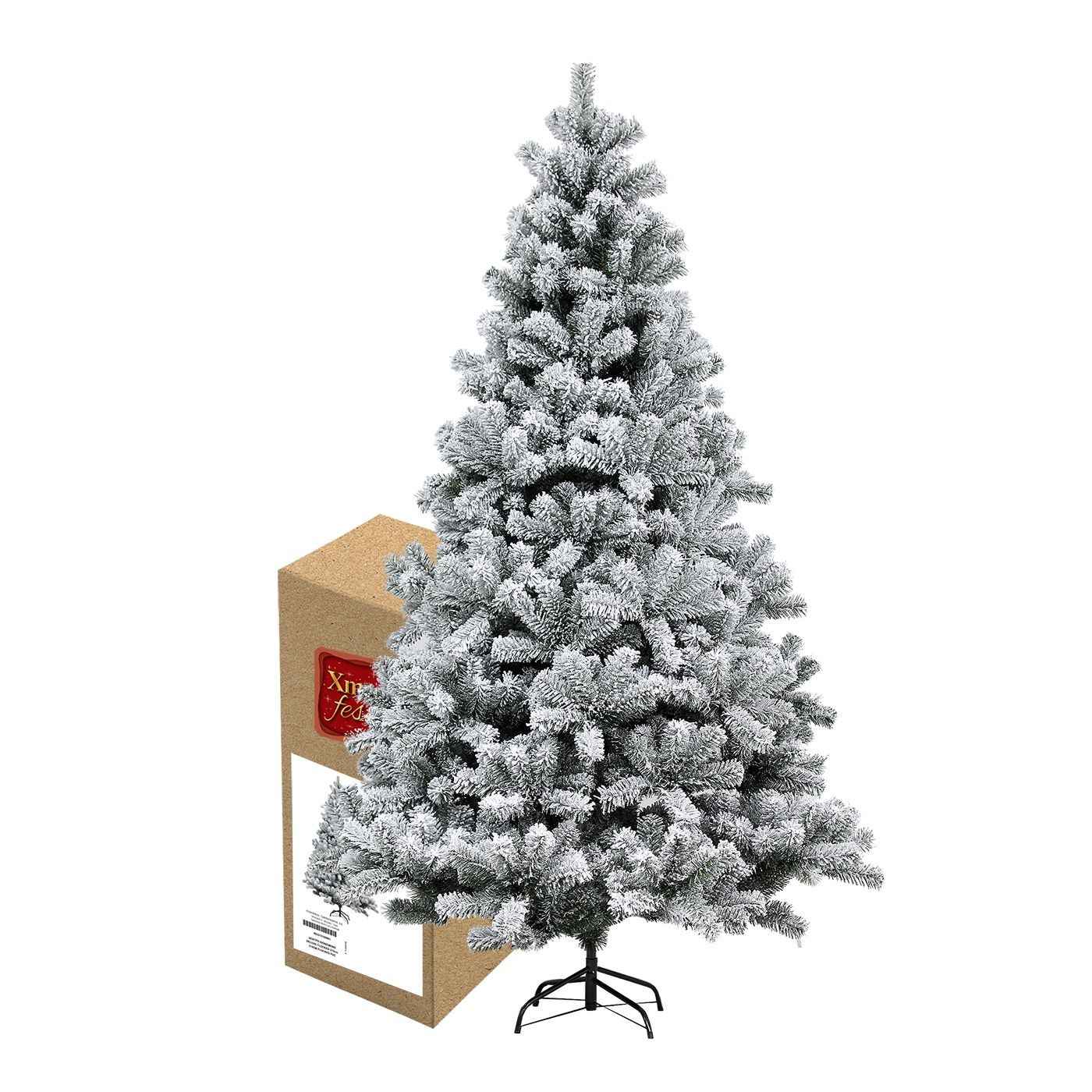Δέντρο Χιονισμένο Deluxe Flocked 210cm 210cm ~ø110cm Xmasfest 1133151
